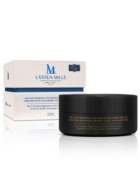 Eye patches- LATOUA MILLE 24K Gold Renewal for Dark Circles- MSRP $985- NIB